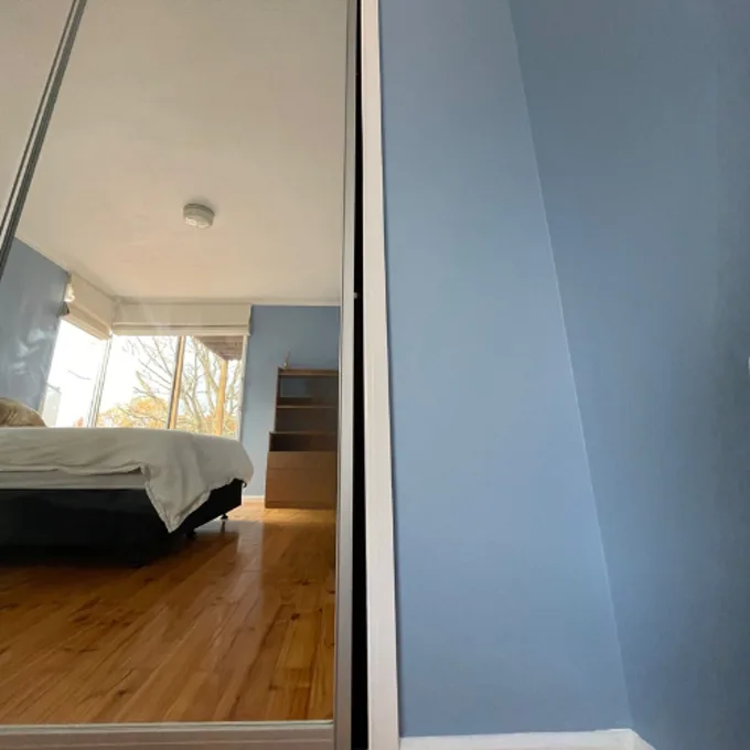 Built-in wardrobe sliding doors misaligned and not closing flush