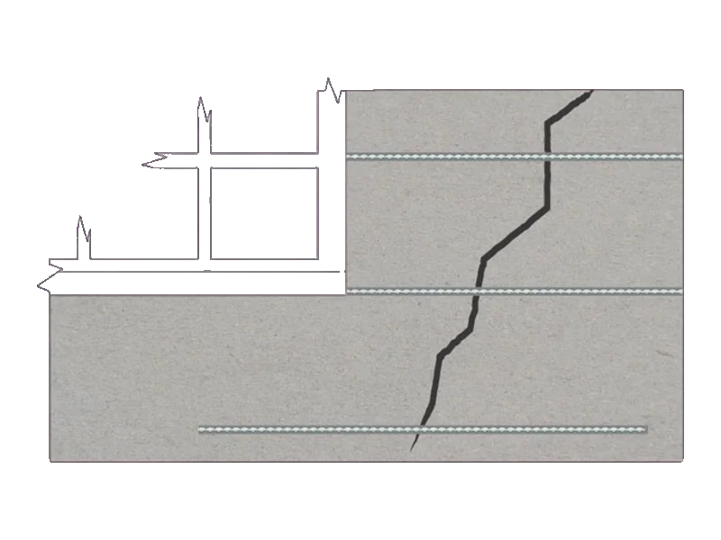HelicalBar reinforcement works on all masonry walls — inside or out